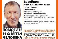 В Екатеринбурге вторую неделю идут поиски пропавшего пенсионера