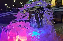 Сегодня у Храма-на-Крови выберут лучшую ледяную скульптуру