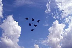 Репетиция воздушной части парада Победы пройдет 6 мая в Екатеринбурге