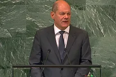 Шольц призвал дать Германии место в Совбезе ООН