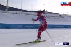 Сборная России выиграла золотую медаль в женской лыжной эстафете в Пекине
