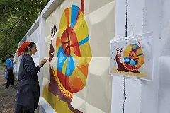 «Заборов в городе много, а вот рук не хватает». «Арт-Десант» высадился на Уктусе