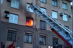В Уральском экономическом колледже произошёл пожар