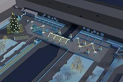 В мэрии Екатеринбурга показали, как будет выглядеть нынешний Ледовый городок