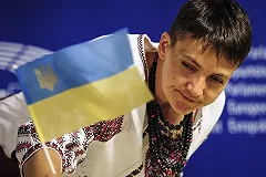 Савченко явилась в Верховный суд России в вышиванке