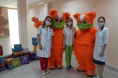 В детских больницах Екатеринбурга появились игровые модули от «Галамарта»