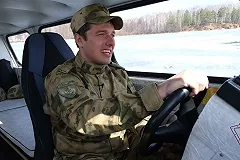 Победитель «Дакара» Сергей Карякин сдал зачет по физподготовке в рядах Росгвардии
