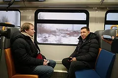 Губернатор Куйвашев прокатился на новом «Орлане»