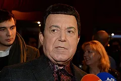 Кобзон отказался от звания народного артиста Украины