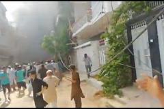 Самолёт «Пакистанских авиалиний» рухнул на жилой квартал города Карачи — трагедия попала на видео