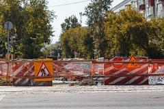 В Екатеринбурге движение по улице на Эльмаше будет закрыто ещё месяц