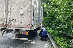 Погибший под колесами грузовика на ЖБИ пешеход переходил дорогу с нарушением (ФОТО)