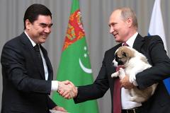 Президент Туркменистана подарил Путину мохнатое «чудо»
