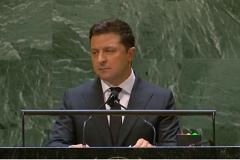 Зеленский во время выступления на Генассамблее ООН процитировал Путина