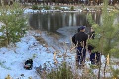 В Свердловской области утонули двое детей, провалившись под лёд