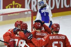 Россия обыграла Словакию на ЧМ по хоккею