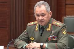 Шойгу назвал сознательным решением замедление наступления на Украине