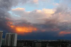 МЧС предупреждает об урагане, который ожидается сегодня в Свердловской области