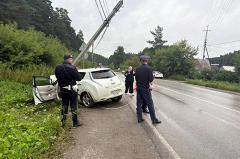 Женщина-пассажир электромобиля погибла в аварии в Березовском