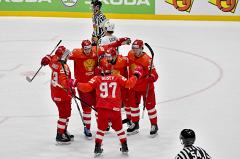 Сборная России обыграла сборную США в четвертьфинальном матче ЧМ по хоккею