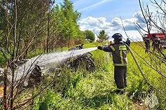 Четыре человека погибли при крушении легкомоторного самолета в Подмосковье