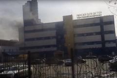 При пожаре в московском ТЦ погиб человек