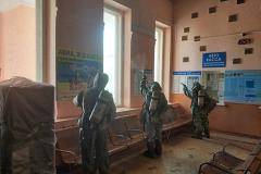 Свердловские спасатели провели дезинфекцию городских вокзалов и автостанций