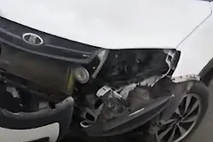 В Екатеринбурге водитель BMW снёс четыре машины на парковке