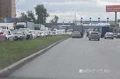 Из-за ремонта на улице Токарей образовалась огромная пробка