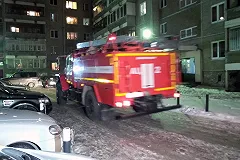 В Екатеринбурге сгорел дотла автобус Isuzu