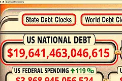 Дефолт по-американски. Госдолг США приближается к 20 триллионам долларов