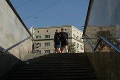 На перекрёстке у Цирка убрали наземный переход