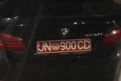 В Екатеринбурге ГИБДД обнаружила BMW с подложным дипломатическим номером