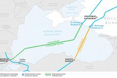 «Газпром» договорился продлить «Турецкий поток» до ЕС
