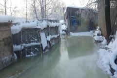 В реке под Невьянском критично поднялся уровень воды