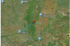 В Екатеринбург летит частный самолет из Оренбурга