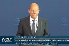 Ради поставок оружия Украине ХДС/ХСС готовится «снести» Шольца с поста канцлера Германии