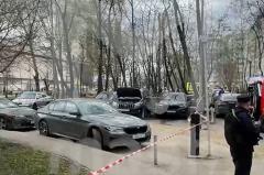 В Москве взорвалась машина бывшего сотрудника СБУ