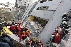 Жертвами землетрясения на Тайване стали семь человек