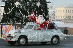 Дед Мороз подарит тонны подарков детям в 29 российских городах