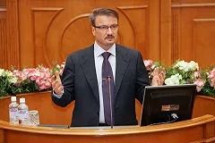 Екатеринбуржцы за полчаса разобрали билеты на лекцию главы Сбербанка Грефа