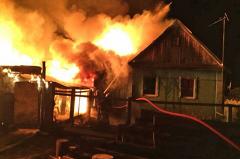 Шестеро детей пострадали при пожаре в частном доме на Урале