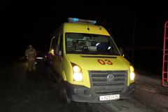 ВАЗ-2108 врезался в рекламную опору на Щербакова, один пассажир погиб на месте