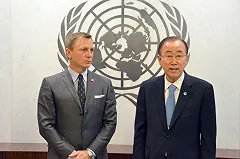 Дэниэл Крейг назначен борцом за ликвидацию мин