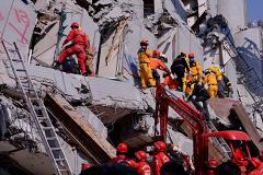 Спасательная операция на Тайване продолжилась в понедельник