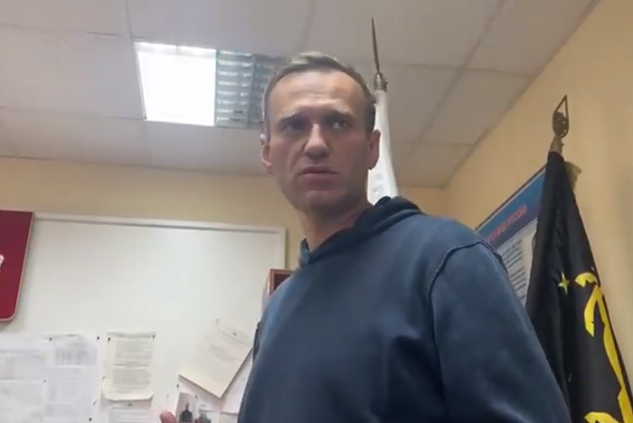 Навальный арестован до 15 февраля