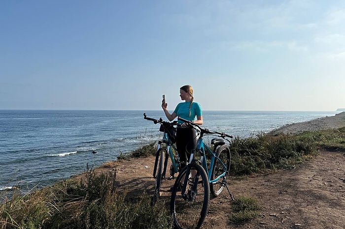 Девушка из Екатеринбурга бросила работу и одна поехала на велосипеде до Владивостока