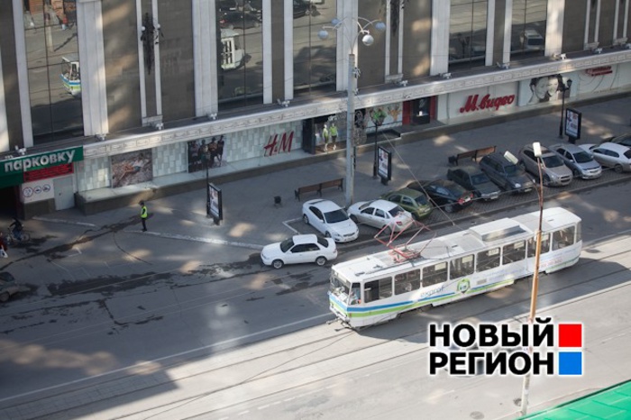На улице Радищева возобновлено трамвайное движение