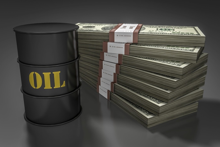 Цена нефти Brent выросла почти на 3%, превысив $77