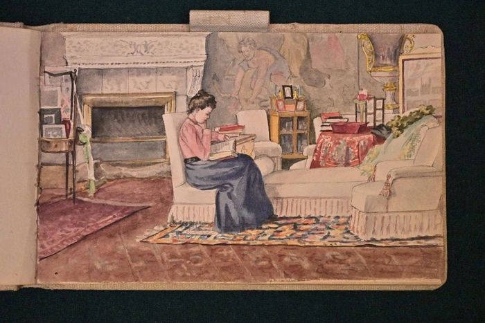 Фонд святой Екатерины передал Русскому музею коллекцию рисунков великой княгини Ольги (ФОТО)